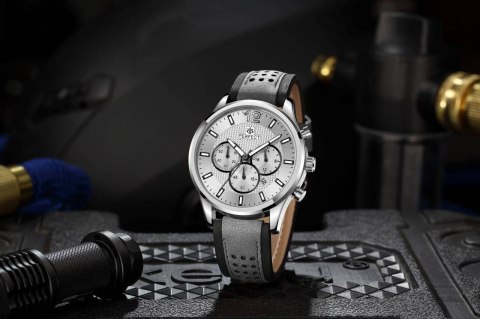 ZEGAREK MĘSKI PERFECT CHRONOGRAF CH01L-01 + BOX ZEGAREK MĘSKI PERFECT CHRONOGRAF CH01L-01 + BOX