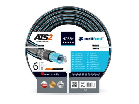 Wąż ogrodowy Cellfast Hobby ATS2 1/2" 50m Wąż ogrodowy Cellfast Hobby ATS2 1/2" 50m