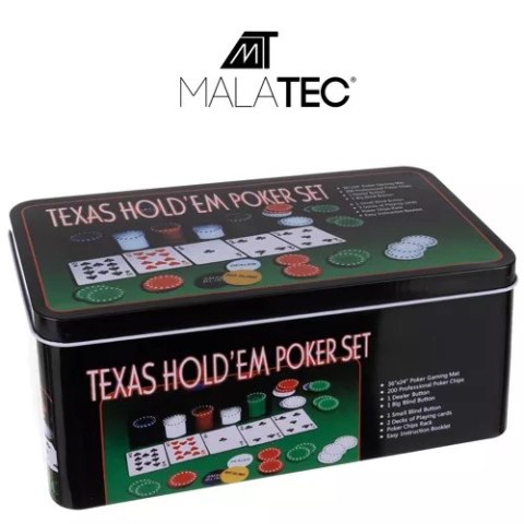 Zestaw do pokera TEXAS 23539 Zestaw do pokera TEXAS 23539