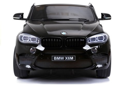 Auto Na Akumulator BMW X6M Czarne Dwuosobowy Fotel Auto Na Akumulator BMW X6M Czarne Dwuosobowy Fotel