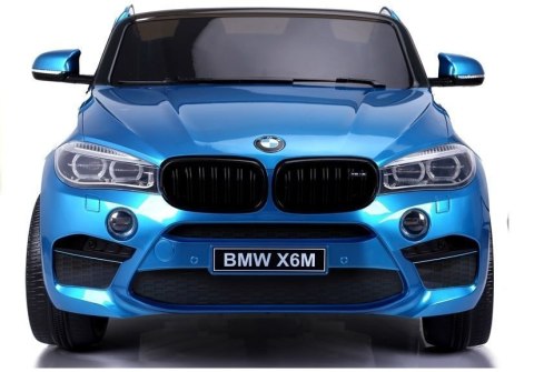 Auto Na Akumulator BMW X6M Niebieskie Lakierowane Auto Na Akumulator BMW X6M Niebieskie Lakierowane