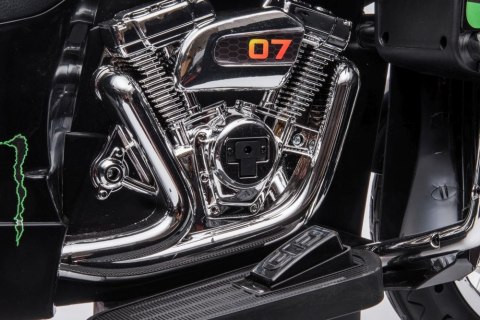 Motor Na Akumulator Trójkołowy Goldwing Czarny Motor Na Akumulator Trójkołowy Goldwing Czarny