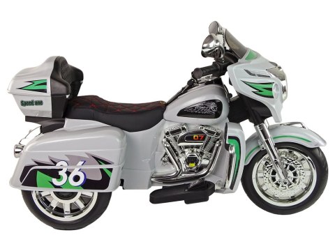 Motor Na Akumulator Trójkołowy Goldwing Szary Motor Na Akumulator Trójkołowy Goldwing Szary