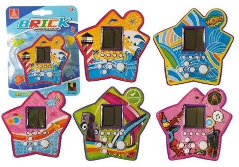Gra Elektroniczna Kieszonkowa Tetris Fioletowy Gra Elektroniczna Kieszonkowa Tetris Fioletowy