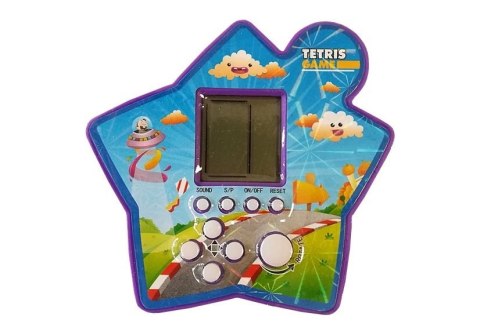Gra Elektroniczna Kieszonkowa Tetris Fioletowy Gra Elektroniczna Kieszonkowa Tetris Fioletowy