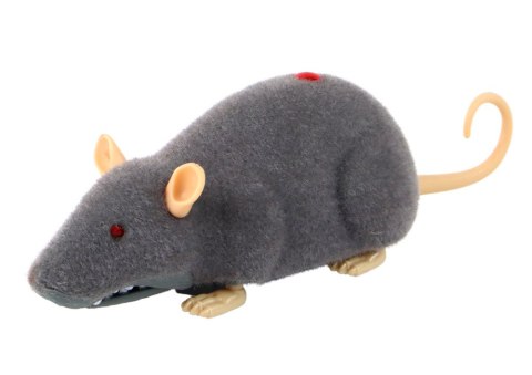Mysz Zdalnie Sterowana Pilotem R/C Na Kółkach Duża Szara Mysz Zdalnie Sterowana Pilotem R/C Na Kółkach Duża Szara