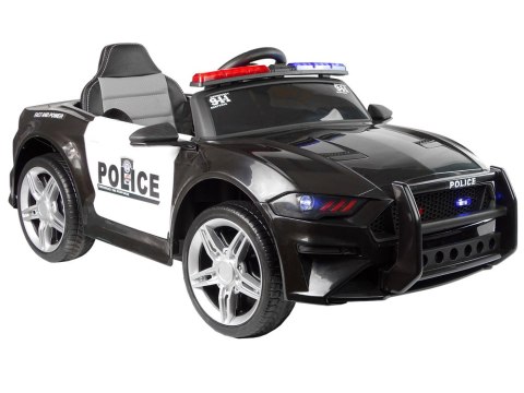 Auto na Akumulator BBH0007 Policja Czarny Auto na Akumulator BBH0007 Policja Czarny