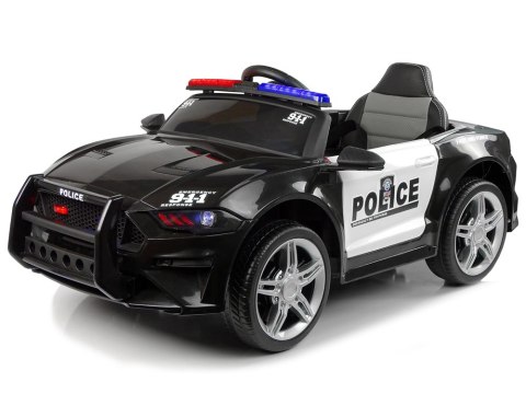 Auto na Akumulator BBH0007 Policja Czarny Auto na Akumulator BBH0007 Policja Czarny