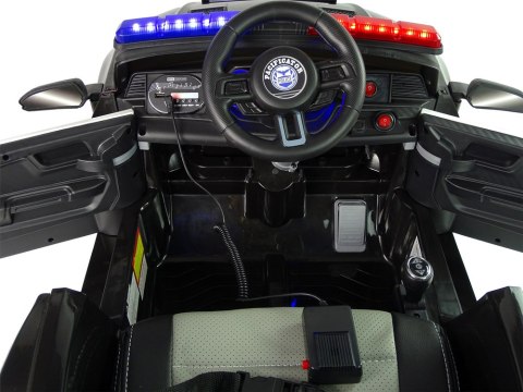 Auto na Akumulator BBH0007 Policja Czarny Auto na Akumulator BBH0007 Policja Czarny