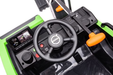 Koparka Na Akumulator Volvo DK-VE888 Zielona Koparka Na Akumulator Volvo DK-VE888 Zielona