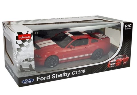 Auto R/C Ford Shelby Rastar 1:14 Czerwony na Pilota Auto R/C Ford Shelby Rastar 1:14 Czerwony na Pilota