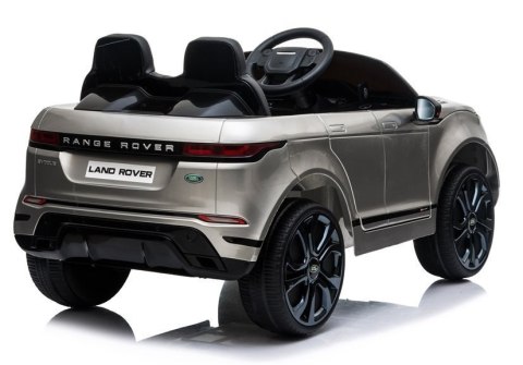 Auto na Akumulator Range Rover Evoque Srebrny Lakierowany Auto na Akumulator Range Rover Evoque Srebrny Lakierowany