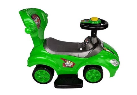 Jeździk z Pchaczem Mega Car 3w1 Zielony Jeździk z Pchaczem Mega Car 3w1 Zielony