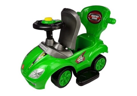 Jeździk z Pchaczem Mega Car 3w1 Zielony Jeździk z Pchaczem Mega Car 3w1 Zielony