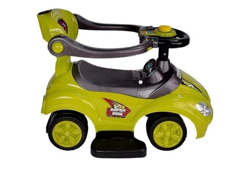 Jeździk z Pchaczem Mega Car 3w1 Żółty Jeździk z Pchaczem Mega Car 3w1 Żółty