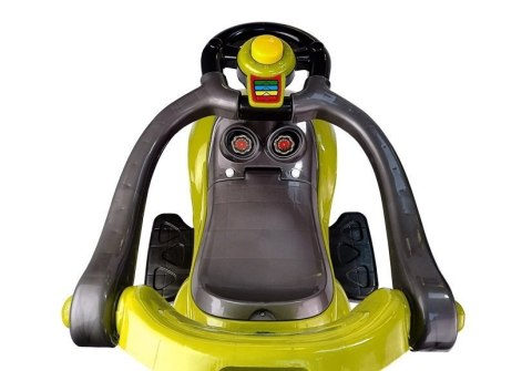 Jeździk z Pchaczem Mega Car 3w1 Żółty Jeździk z Pchaczem Mega Car 3w1 Żółty
