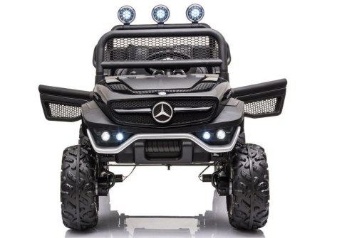 Pojazd na Akumulator Mercedes Unimog S Czarny Lakier Pojazd na Akumulator Mercedes Unimog S Czarny Lakier