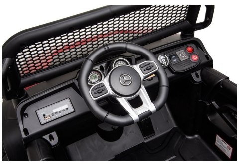 Pojazd na Akumulator Mercedes Unimog S Czarny Pojazd na Akumulator Mercedes Unimog S Czarny