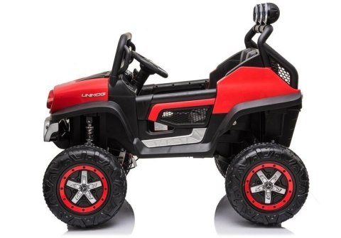 Pojazd na Akumulator Mercedes Unimog S Czerwony Pojazd na Akumulator Mercedes Unimog S Czerwony