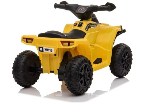 Quad na akumulator XH116 Żółty Quad na akumulator XH116 Żółty
