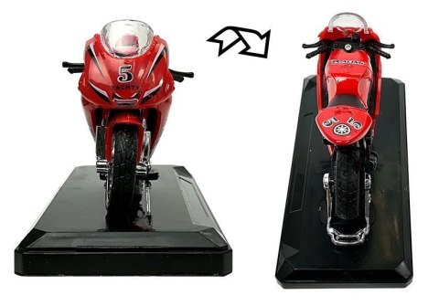 Sportowy Motocykl z Dźwiękami 1:18 4 Kolory Sportowy Motocykl z Dźwiękami 1:18 4 Kolory