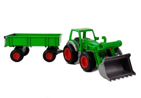 Traktor Ładowarka z Przyczepą Farmer Zielony 8817 Polesie Traktor Ładowarka z Przyczepą Farmer Zielony 8817 Polesie