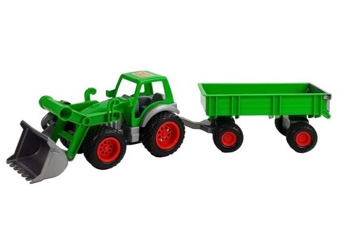 Traktor Ładowarka z Przyczepą Farmer Zielony 8817 Polesie Traktor Ładowarka z Przyczepą Farmer Zielony 8817 Polesie
