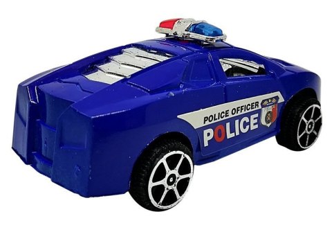 Zestaw Autek Samochodzików Policja Straż z Napędem 6 szt Zestaw Autek Samochodzików Policja Straż z Napędem 6 szt