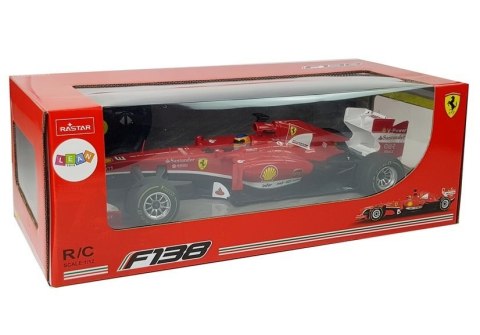 Auto Wyścigowe Bolid Formuła 1 Ferrari F138 Czerwony 1:12 2.4G Auto Wyścigowe Bolid Formuła 1 Ferrari F138 Czerwony 1:12 2.4G