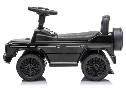 Jeździk Mercedes G-Class 652 Czarny Dźwięk Klaksonu Silnika Jeździk Mercedes G-Class 652 Czarny Dźwięk Klaksonu Silnika