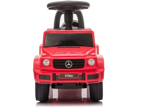 Jeździk Mercedes G-Class 652 Czerwony Dźwięk Klaksonu Silnika Jeździk Mercedes G-Class 652 Czerwony Dźwięk Klaksonu Silnika
