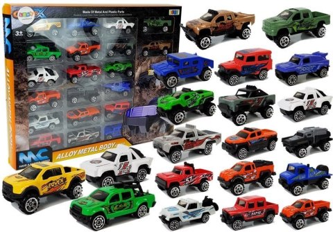 Zestaw Auta Terenowe Jeep Resoraki Różne Kolory 20 Sztuk Zestaw Auta Terenowe Jeep Resoraki Różne Kolory 20 Sztuk