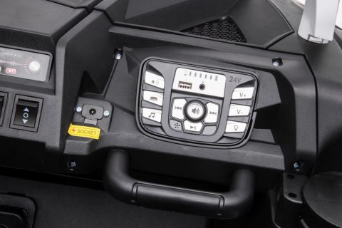 Auto Na Akumulator Buggy STRONG A032 Biały Auto Na Akumulator Buggy STRONG A032 Biały