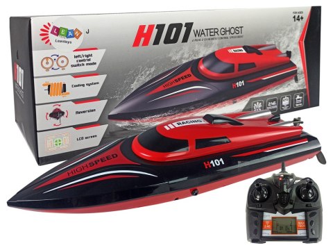 Łódź Motorówka Zdalnie Sterowana H101 Czerwona 1:48 2.4G 35 km/h Łódź Motorówka Zdalnie Sterowana H101 Czerwona 1:48 2.4G 35 km/h