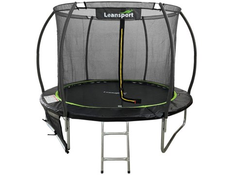 Trampolina LEAN Sport Max 10ft Czarno-Zielona Trampolina LEAN Sport Max 10ft Czarno-Zielona