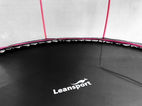 Trampolina LEAN Sport Max 14ft Czarno-Różowa Trampolina LEAN Sport Max 14ft Czarno-Różowa