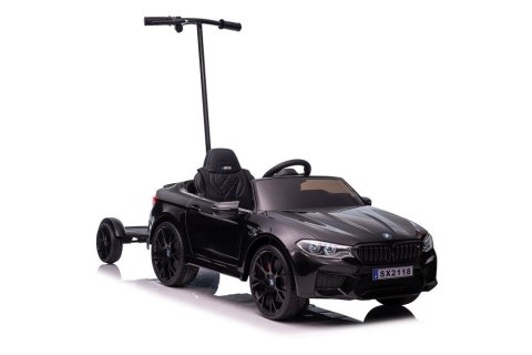 Auto Na Akumulator BMW M5 Z Platformą Dla Rodzica Czarne Lakierowane Auto Na Akumulator BMW M5 Z Platformą Dla Rodzica Czarne Lakierowane