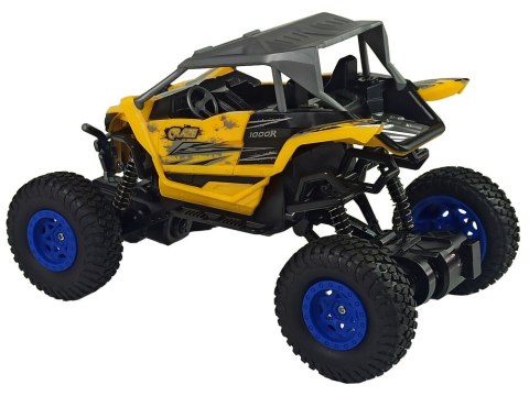 Terenowe Auto Off- Road Zdalnie Sterowane 2,4 GHz 1:16 Żółte Terenowe Auto Off- Road Zdalnie Sterowane 2,4 GHz 1:16 Żółte