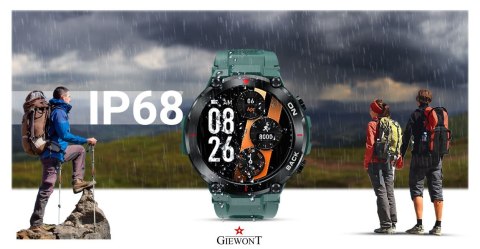 SMARTWATCH GIEWONT PIONIER GPS GW460-2 - SEA GREEN SMARTWATCH GIEWONT PIONIER GPS GW460-2 - SEA GREEN