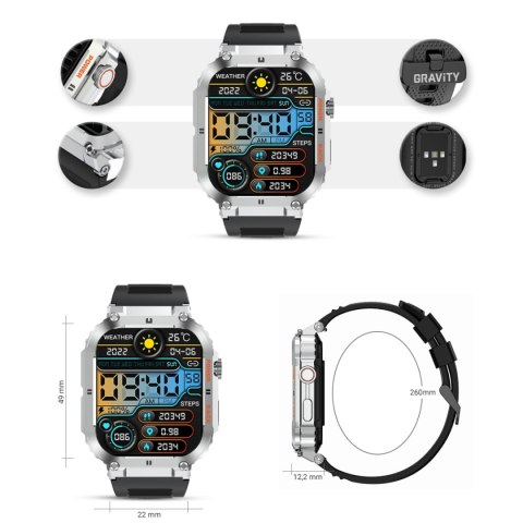 SMARTWATCH GRAVITY GT6-5 SMARTWATCH GRAVITY GT6-5