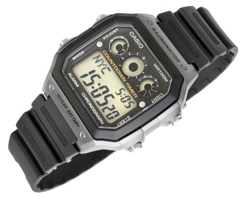 ZEGAREK MĘSKI CASIO AE-1300WH-8AVDF + BOX ZEGAREK MĘSKI CASIO AE-1300WH-8AVDF + BOX