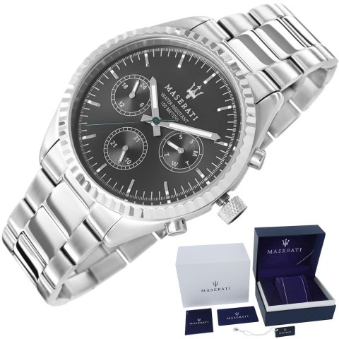 ZEGAREK MĘSKI MASERATI COMPETIZIONE R8853100023 + BOX ZEGAREK MĘSKI MASERATI COMPETIZIONE R8853100023 + BOX
