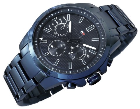 ZEGAREK MĘSKI TOMMY HILFIGER DECKER 1791560 + BOX ZEGAREK MĘSKI TOMMY HILFIGER DECKER 1791560 + BOX