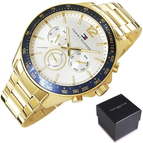 ZEGAREK MĘSKI TOMMY HILFIGER LUKE 1791121 + BOX ZEGAREK MĘSKI TOMMY HILFIGER LUKE 1791121 + BOX