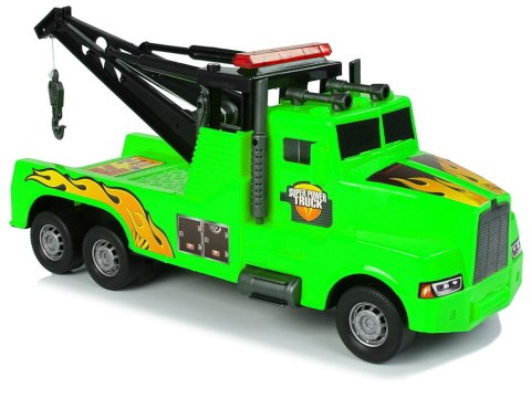 Auto Ciężarówka Holownik Pomoc Drogowa 1:10 Lina Zielona Auto Ciężarówka Holownik Pomoc Drogowa 1:10 Lina Zielona