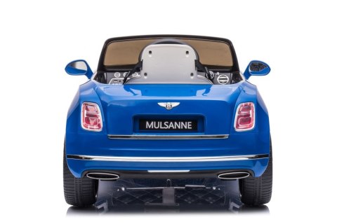 Auto Na Akumulator Bentley Mulsanne Niebieski Lakierowany Auto Na Akumulator Bentley Mulsanne Niebieski Lakierowany