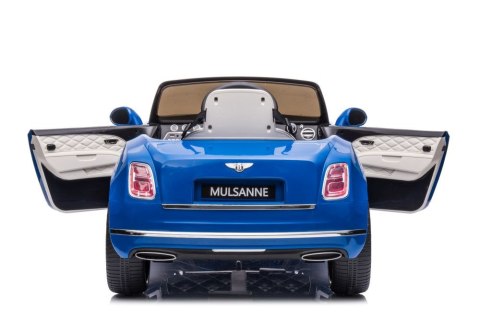 Auto Na Akumulator Bentley Mulsanne Niebieski Lakierowany Auto Na Akumulator Bentley Mulsanne Niebieski Lakierowany