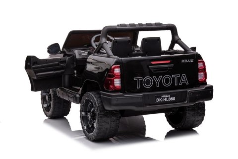 Auto Na Akumulator Toyota Hilux DK-HL860 Czarne Auto Na Akumulator Toyota Hilux DK-HL860 Czarne
