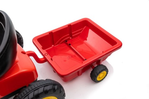 Traktor na pedały G206 Czerwony Traktor na pedały G206 Czerwony
