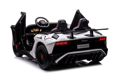 Auto Na Akumulator Lamborghini XXL A8803 Białe 24V Auto Na Akumulator Lamborghini XXL A8803 Białe 24V